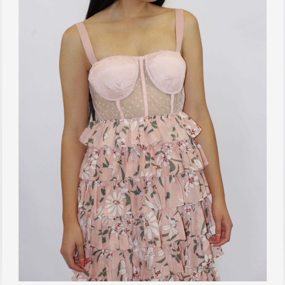 L’ ATISTEFAIRY FRINGE MAXI DRESS
